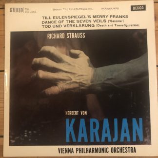 SXL 2261 Richard Strauss Till Eulenspiegel etc. / Karajan