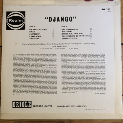 RM 213 Django Reinhardt "Django"