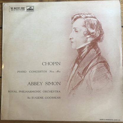 ALP 1590 Chopin Piano Concertos Nos. 1 & 2