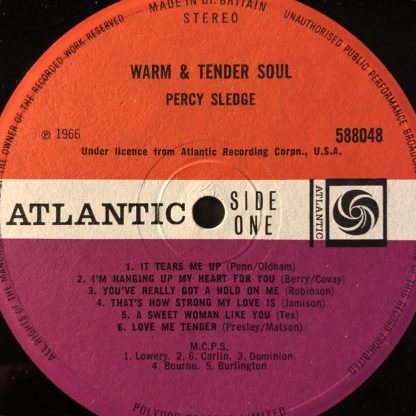 588048 Percy Sledge Warm and Tender Sou