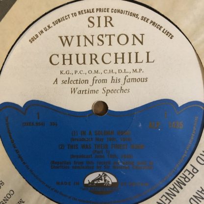 ALP 1435 Sir Winston Churchill Vol. 1