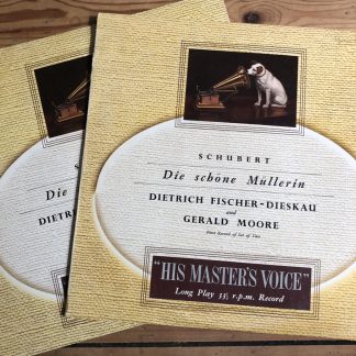 LP 1036-37 Schubert: Die Schone Mullerin