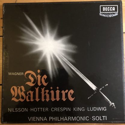 SET 312-6 Wagner Die Walkure / Solti / VPO 5 LP box set