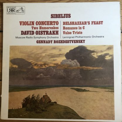 ASD 2407 Sibelius Violin Concerto, etc. / David Oistrakh / Rozhdevstvenky