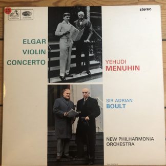 ASD 2259 Elgar Violin Concerto Yehudi Menuhin