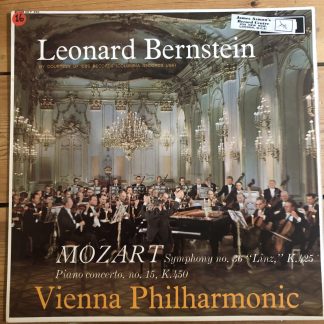 SET 332 Mozart Symphony No. 36 / Piano Concerto No. 15 / Bernstein / VPO