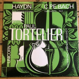 UNS 207 Haydn & C.P.E. Bach Cello Concertos / Paul Tortelier