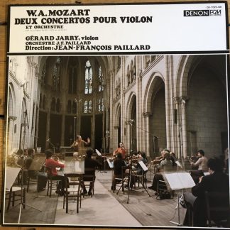 OX-7025-ND Violin Concertos Nos 1 & 2 / Gérard Jarry / J.-F. Pailliard