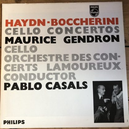SABL 188 Haydn / Boccherini Cello Concertos / Gendron