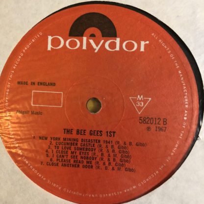 582012 Bee Gees - The Bee Gees 1st - rare mono