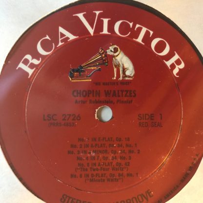 LSC 2726 Chopin Waltzes / Rubinstien