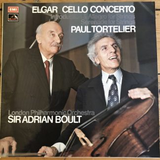 ASD 2906 Elgar Cello Concerto etc. / Tortelier / Boult
