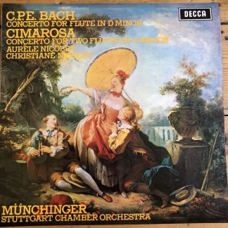 SXL 6536 C.P.E. Bach / Cimarosa Flute Concertos