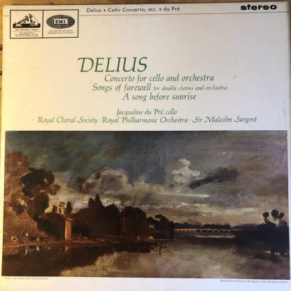 ASD 644 Delius Cello Concerto, etc. / Jacqueline Du Pre / Sargent / RPO S/C