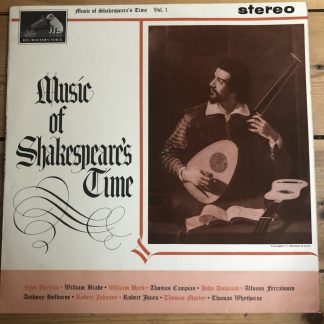 CSD 1487 Music of Shakespeare's Time