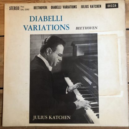 SXL 2262 Beethoven Diabelli Variations / Julius Katchen