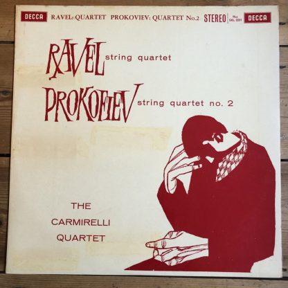 SXL 2231 Ravel / Prokofiev String Quartets