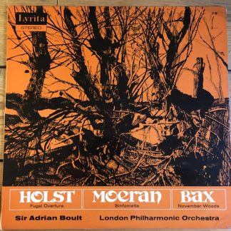 SRCS 37 Holst Fugal Overture / Bax November Woods / Moeran Sinfonietta / Boult / LPO