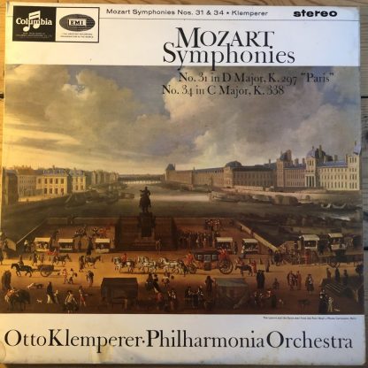 SAX 2546 Mozart Symphonies 31 & 34 / Klemperer E/R