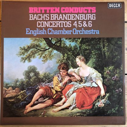 SXL 6775 Bach Brandenburg Concertos 4, 5 & 6 / Britten / ECO