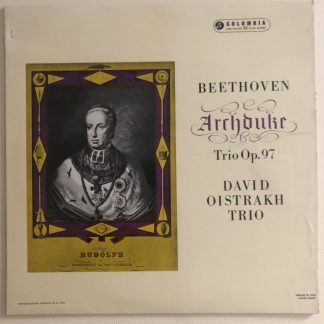 33CX 1643 Beethoven Archduke Trio / Oistrakh etc. B/G