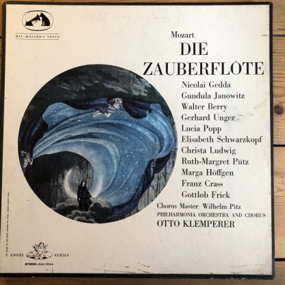 SAN 137-9 Mozart Magic Flute / Klemperer W/A 3 LP box