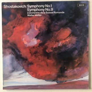 SXL 6563 Shostakovich Symphonies Nos. 1 & 9