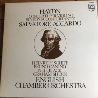 6769 059 Haydn Violin Concertos etc. / Accardo 2 LP box
