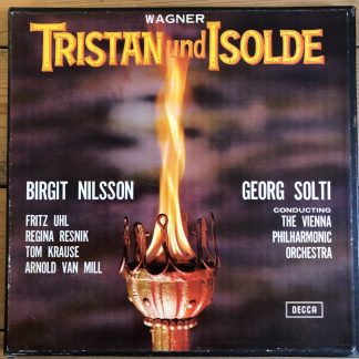 SET 204-8 Wagner Tristan und Isolde / Nilsson / Solti W/B 6 LP box