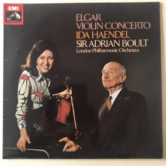 ASD 3598 Elgar Violin Concerto / Ida Haendel