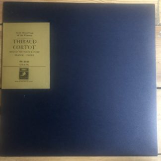 GR 2025 Franck / Fauré Sonatas for Violin