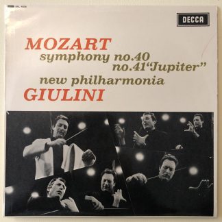 SXL 6225 Mozart Symphonies Nos. 40 & 41