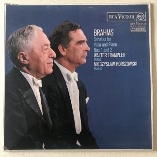 SB 6734 Brahms Viola Sonatas / Walter Trampler / Mieczyslaw Horszowski O/S
