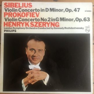 SAL 3571 Sibelius / Prokofiev Violin Concertos / Szeryng P/S