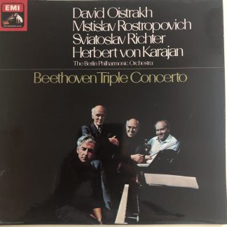 ASD 2582 Beethoven Triple Concerto / Oistrakh / Rostropovich / Richter / Karajan