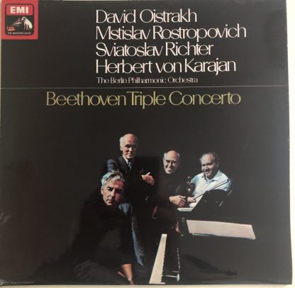 ASD 2582 Beethoven Triple Concerto / Oistrakh / Rostropovich / Richter / Karajan