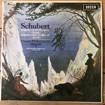 SXL 6173 Schubert String Quintet etc. / Vienna Philharmonic Quartet W/B