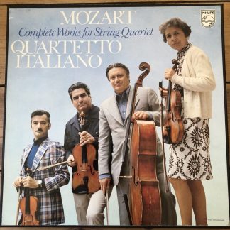 record cover -6747 097 Mozart Complete Works For String Quartet