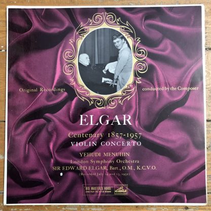 ALP 1456 Elgar Violin Concerto / Yehudi Menuhin / Elgar