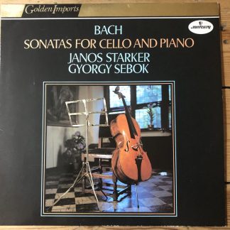SRI 75104 Bach Sonatas for Cello & Piano / Janos Starker