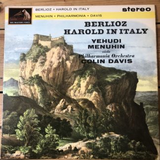 ASD 537 Berlioz Harold in Italy / Menuhin / Davis W/G