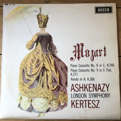 SXL 6259 Mozart Piano Concertos Nos.8 & 9 Vladimir Ashkenazy LSO Kertesz