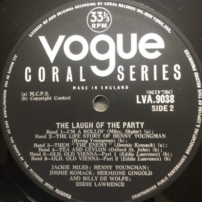 LVA 9038 The Laugh of the Party Steve Allen Buddy