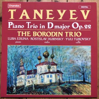 ABRD 1262 Taneyev Piano Trio Op. 22 / The Borodin Trio
