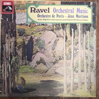 SLS 5016 Ravel Orchestra Music / Martinon / ODP 5 LP box set