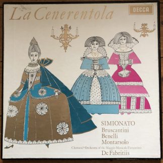 SET 265/7 Rossini La Cenerentola / Simionato etc. W/B 3 LP box