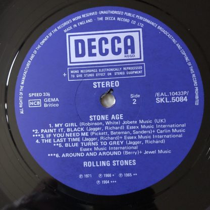 SKL 5084 Rolling Stones Stone Age