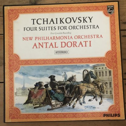 SBAL 22 Tchaikovsky Four Suites for Orchestra / Dorati / New Philh 3 LP box P/S