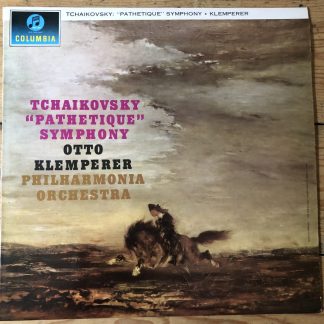 SAX 2458 Tchaikovsky "Pathetique" Symphony / Klemperer