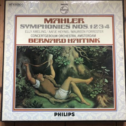 AXS 6000 Mahler Symphonies 1-4 / Haitink / Concertgebouw P/S 4 LP box